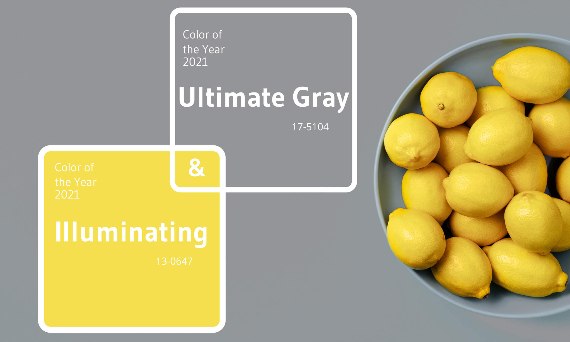 Kolor Roku 2021 według Instytutu Pantone.